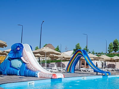 Бассейны в парк-отеле «Скифия» в Кировоградской области