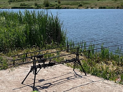 рыбалка с причалов «Скифия» в Кировоградской области