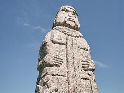 Статуи в загородном комплексе «Скифия» в Кировоградской области