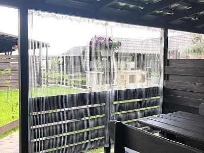 беседки в загородном комплексе «Аквамарин» в селе Цибули, недалеко от Полтавы