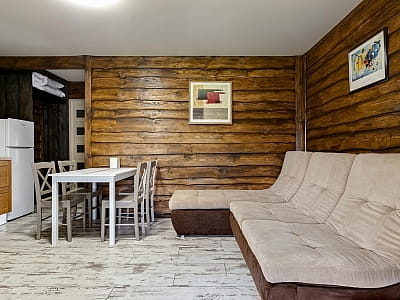 однокомнатные и двухкомнатные номера в загородном комплексе «Аквамарин» в селе Цыбули, недалеко от Полтавы