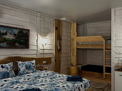 однокомнатные и двухкомнатные номера в загородном комплексе «Аквамарин» в селе Цыбули, недалеко от Полтавы