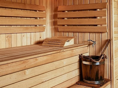 традиционная баня в загородном комплексе Balka Eco Club в живописном уголке Полтавской области, среди природы, тишины и водной глади