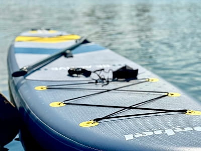 прогулка на SUP-досках в загородном комплексе Balka Eco Club в живописном уголке Полтавской области, среди природы, тишины и водной глади