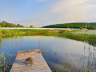 озеро для рыбалки в загородном комплексе Bulanovo в селе Буланово Полтавской области