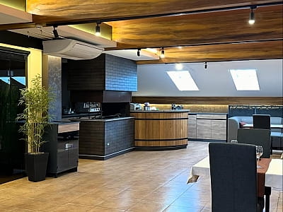 уютный ресторан на 60 мест в загородном комплексе Bulanovo в селе Буланово Полтавской области