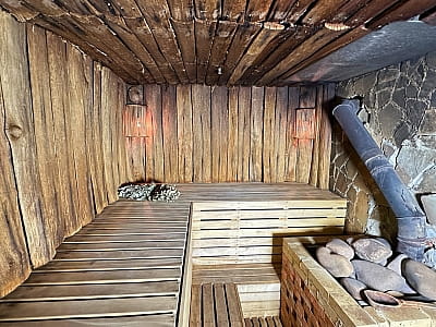 баня на дровах в загородном комплексе Bulanovo в селе Буланово Полтавской области