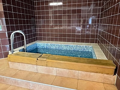 купель при бане в загородном комплексе Bulanovo в селе Буланово Полтавской области