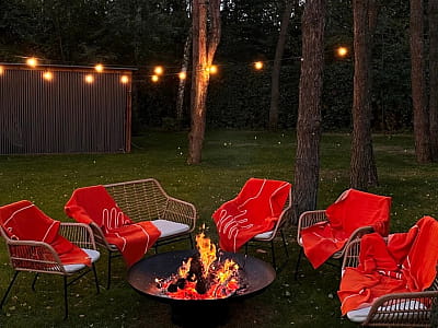 Fireplace в загородном комплексе DOM в Киевской области