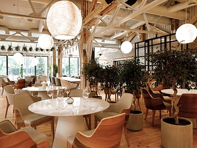 ресторан в загородном комплексе DOM в Киевской области