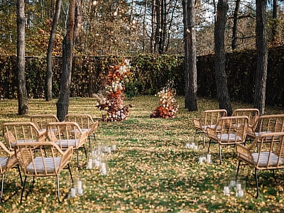 торжественные свадебные церемонии в загородном комплексе DOM в Киевской области