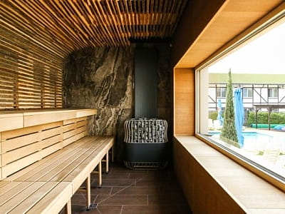 сауна в загородном комплексе «Лубенская Слобода» в живописном уголке Полтавщины, всего в двух километрах от исторического города Лубны