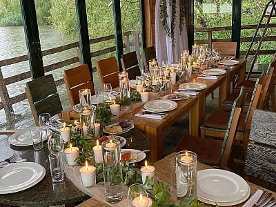 ресторан в загородном комплексе «Орлиное гнездо» в селе Суботцы Кировоградской области