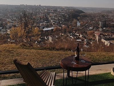 ресторан в загородном отдых комплексе «Панорама HILL» в селе Горишня Выгнанка возле города Чертков