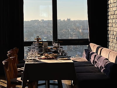 ресторан в загородном отдых комплексе «Панорама HILL» в селе Горишня Выгнанка возле города Чертков