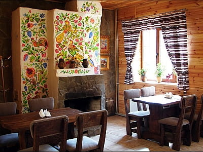 кафе в загородном комплексе «Первый Кордон» в селе Медведевка Черкасской области