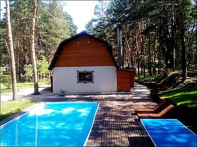 летний бассейн в загородном комплексе «Первый Кордон» в селе Медведевка Черкасской области