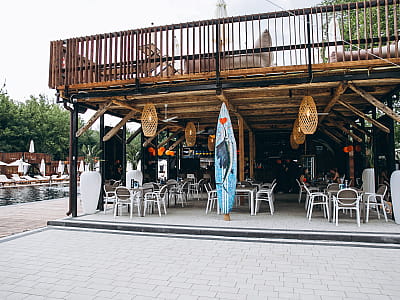 ресторан-бар в комплексе отдыха «Пляж» в городе Тернополь 
