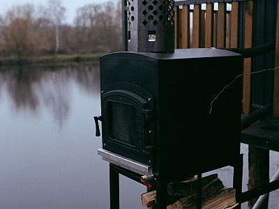 чаны джакузи в загородном комплексе «Смерекова Хата» в селе Кимната Тернопольской области
