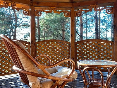 беседки в загородном комплексе «Смерекова Хата» в селе Кимната Тернопольской области