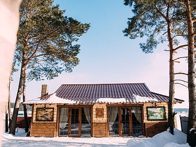 ресторан в загородном комплексе «Смерекова Хата» в селе Кимната Тернопольской области