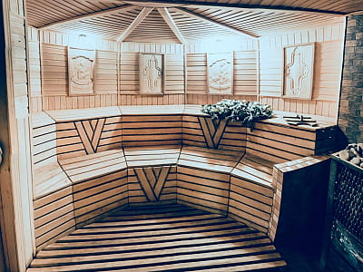 сауна в загородном комплексе «Смерекова Хата» в селе Кимната Тернопольской области