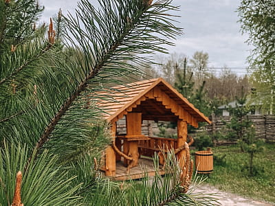 беседки различной вместимости в загородном комплексе «Точка Сбора» в селе Терентиевка Полтавской области