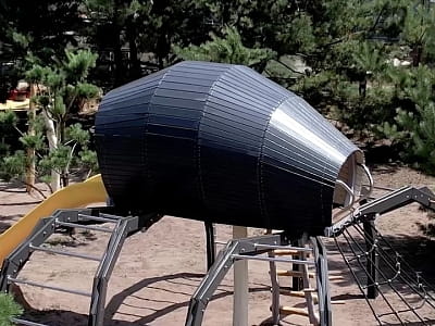 детская площадка в загородном комплексе «Точка Сбора» в селе Терентиевка Полтавской области