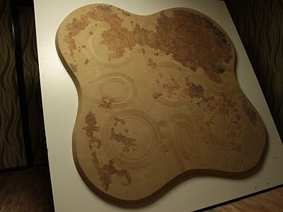 жертвенник из трипольского храма в центральноукраинском областном краеведческом музее в Кропивницком