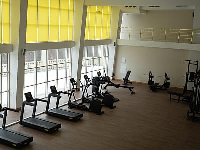 фитнес-зал в загородном комплексе ARDEN PALACE Medical Resort & SPA в поселке Сатанов Хмельницкой области