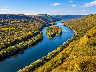 Остров Инь-Янь на Днестре: уникальная природная достопримечательность Украины