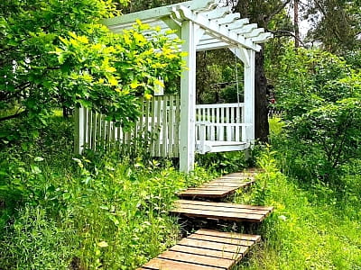 беседка в загородном комплексе «Воллен» на берегу Днестра