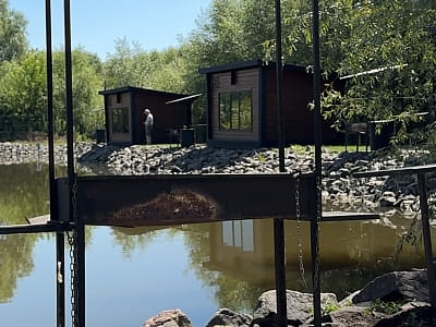 Домики с мангалами в загородном комплексе «Zatyshne» в Хмельницком