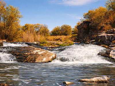 Водопад «Вир» в Буках — живописное место и каньон Тикича