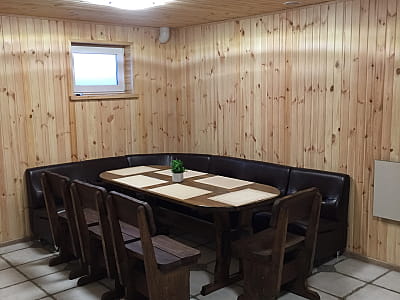 баня в загородном комплексе «Зеленая усадьба» в селе Давыдковцы недалеко от города Хмельницкий