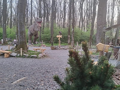 DinoPark Берегово — это современный тематический парк в Закарпатской области, расположенный недалеко от Берегово, в селе Яноши. 