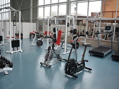 тренажерный зал в загородном комплексе Gr-Club Resort в Житомире