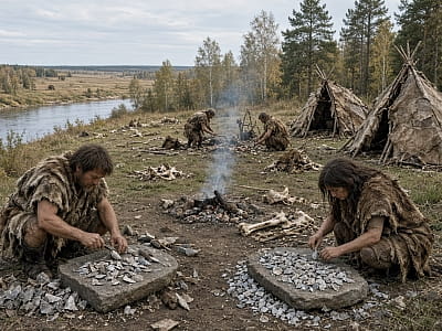 Бугорок — позднепалеолитическое стояние недалеко от Пушкарей в Черниговской области. Узнайте о его исследованиях, находках, возрасте и связи с Пушкарями.
