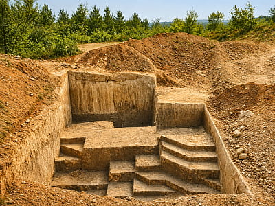 Королевская палеолитическая стоянка в Закарпатье — уникальный памятник возрастом до 1,4 млн лет с многослойными следами древнейшего человека.