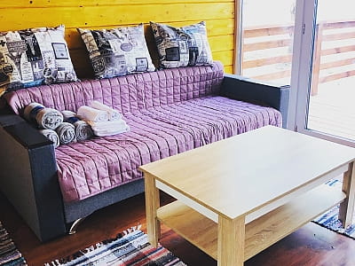 Деревянные домики в загородном комплексе «Zanzibar.Rivne» в селе Корчин Ровенской области