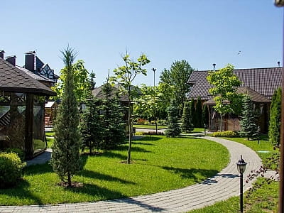 беседки в гостинично-ресторанном комплексе «Zagorod» недалеко от Луцка