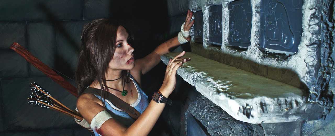 Lara Croft: Храм Надписей - квест комната по мотивам игры Tomb Raider от Quest Land в Киеве