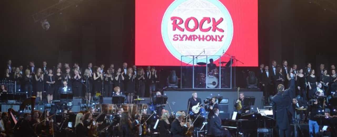 Грандиозное шоу симфонического оркестра, рок-бенд и хора от Rock Symphony в Киеве