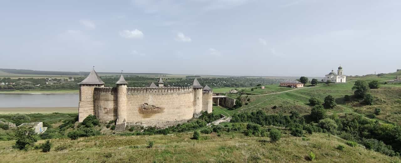 Крепость в Хотине черновицкой области