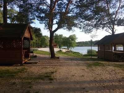 Озеро с ДОТом в Ходосовке