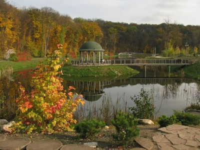 Популярное место для венчания в парке Феофания в Киеве