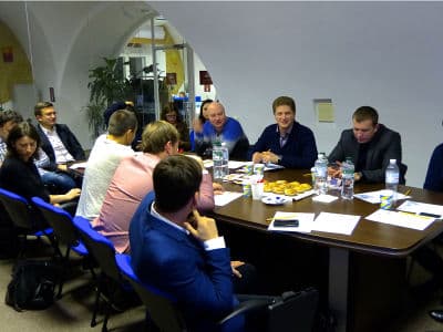 комната для встреч и переговоров в центре «iHUB Kyiv»