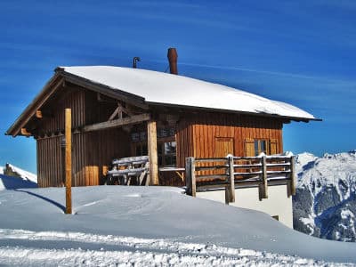 лыжный приют в горнолыжном курорте Монтафон