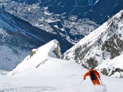 Активный зимний отдых в французких Альпах - Шамони.
