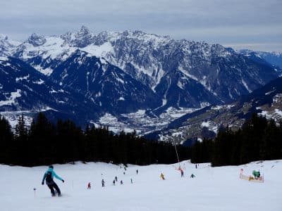 горно лыжная австрия